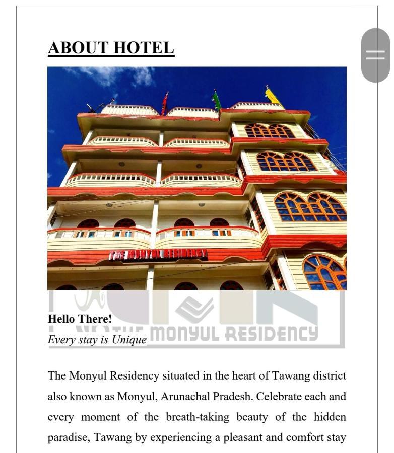 Готель The Monyul Residency Таванг Екстер'єр фото